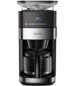 Resim Krups KM832810 Otomatik Öğütücülü Filtre Kahve Makinesi 