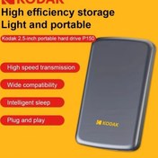 Resim Challenger Kodak P150 500gb Taşınabilir Harici Harddisk Usb 3.0 Yüksek Hızlı Yedekleme Depolama 
