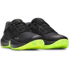 Resim Under Armour 3027646 Ua Lockdown 7 Low Basketbol Siyah Unisex Spor Ayakkabı Siyah 