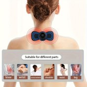 Resim USB, Pil ile Çalışan Fitness & Vücut Masaj Aleti Kas Gevşetici, Silikon Malzemeli Boyun Masajı için Uygun, Bel/Bacak/Kol/Kalça Masajı, Elde Taşınabilir Simülatör, Omuz ve Boyun Çok Amaçlı Masaj Cihazı 