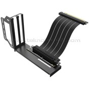 Resim Akasa Riser Black PRO Dikey Ekran Kartı Bağlama Aparatı VGA Vertical GPU Holder Riser Card (AK-CBPE02-20B) 