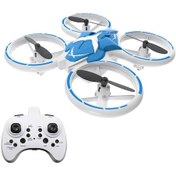 Resim Yaozixa Flytec T22 Mini Rc Drone Mavi: Otomatik Sabit Yükseklik, Hız Ayarlama, Acil Durdurma, Led Solunum Işığı Ve Stunt Uçuş Özellikleriyle Kontrollü Uçuş 