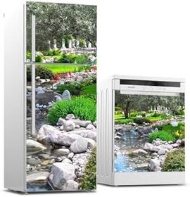 Resim Buzdolabı Ve Bulaşık Makinesi Takım Sticker 0124 