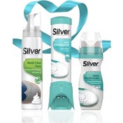 Resim Silver Beyaz Spor Ayakkabı Boyası + Spor Ayakkabı Temizleme Köpüğü 125 ML + Ayakkabı Koku Giderici Deodorant 100 ML 