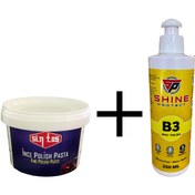 Resim Sintaş 450gr Ince Pasta Shine Protect 250gr B3 Cila Set 