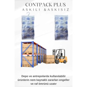 Resim Contpack Plus Askısız Nem Alıcı Rutubet Engelleyici Konteyner Kurutucu 2 Adet 760 Gr 