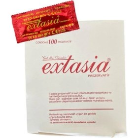 Resim Muhtelif Extasia - Prezervatif Kondom 100LÜ - 1 Paket 