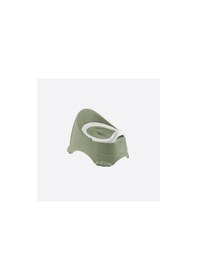 Resim Çocuklar Için Tuvalet Alıştırma Lazımlığı Çocuk Lazımlık Kapaklı 30 CM Yeşil 