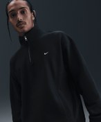 Resim Nike Solo Swoosh Fleece Quarter-Zip Top 