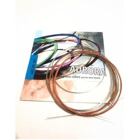 Resim Aurora Premium Bakır Bamlı Saz Teli Uzun Sap 0.20 