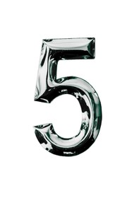 Resim ALETÇANTAM Posta Kutusu Yapışkanlı Rakam Metal Kapı Numarası No:5 