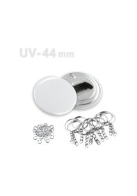 Resim 44 Mm Uv Baskıya Uygun Buton Şişe Açacağı Anahtarlık Vg44uvan 1000 Adet 