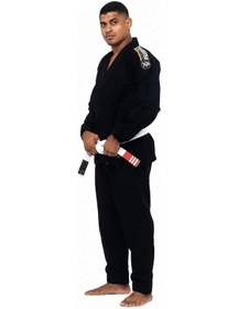 Resim Tatami Nova Absolute Black Gi A4 Dayanıklı Ve Hafif Brezilya Jiu Jitsu Kıyafeti Siyah 