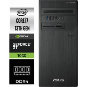 Resim Asus Expertcenter D5 Tower I7-13700 D500TE-170 64GB 2tb Gt 1030 4gb Freedos Masaüstü Bilgisayar 