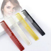 Resim 1pc Profesyonel Çift Taraflı Saç Tarak Erkek ve Kadınlar için, ABS Plastik Sap, Plastik Taran, Normal Saç Tipi - Geniş & İnce Dişler, Kuaför Salon Aleti Kesme, Stil ve Bölümleme için 
