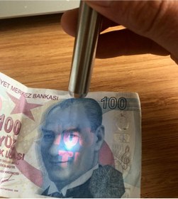 Resim Mobee Işıklı Sahte Para Kontrol Kalemi 