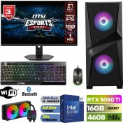 Resim Msı-Şafak-Gaming Pc DDR5-27”180HZ 1ms-rtx 5060Tİ 16GB– Intel I9 14900KF – 32GB-64GB Ddr5 Ram-1tb M.2 Ssd– Klavye Mouse-Sıvı Sogutma 