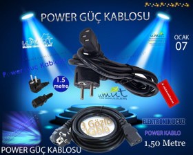 Resim EU-15-Samsung CLP775nd Yazıcı Güç Kablosu ( 220V Ac Power Cord ) 