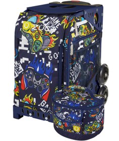 Resim ZUCA ZÜCA “GAMETIME w/Lunchbox” Buz Pateni Çantası (Beslenme Çantası ile) 