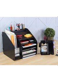 Resim Fx-xl Modest - 6 Renk - A4 Evrak Rafı Masaüstü Organizer 