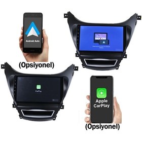Resim Hyundai Elantra 2016 9 inç 4-64 GB PRO Android Carplay Multimedya 
