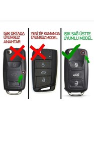 Resim GMA KEYS Volkswagen Çevirici Uds Jetta Caddy Tiguan Transporter Skoda Seat Vs. (YENİ NESİL DÖNÜŞÜM KABI) 