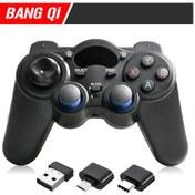 Resim Fosenze 2.4g Kablosuz Tek Oyuncu Kumanda - Android/pc/tv Uyumlu, Usb+android+type-c Alıcı, Taşınabilir Oyun Kontrol Cihazı 
