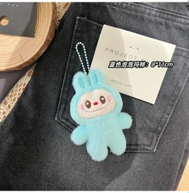 Resim Karikatür Labubu Küçük Koyun Anahtarlık Kız Sırt Çantası Kolye Araba Anahtarlık 11 