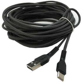 Resim Usb 2.0 to type-c şarj ve data kablosu usb c kablo 5m 