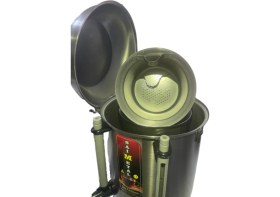 Resim Yeşil 250 Bardak Çay Makinesi, Otomat, Semaver - Hızlı ve Pratik Çay Keyfi 