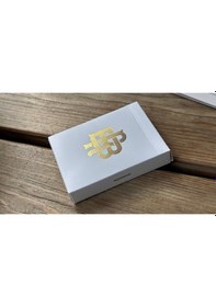 Resim Bicycle Gold Foil Monogram Premium Oyun Kağıdı İskambil Kartları Destesi 