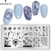 Resim Born Pretty Metal Stampa Tabakası Natural World Bp-l001 (48707) 