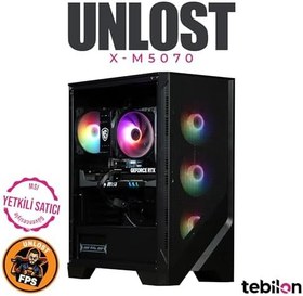 Resim UNLOST X-AMD RYZEN 7500X3D-MSI GeForce RTX 5070 12G GAMING TRIO-MSI PRO B840M-16GB-1TB-OEM PAKET 
