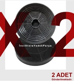 Resim Ankastre Davlumbaz Aspiratör Bde 6040 S 60 Cm Yatık Karbon Filtre 165732003 