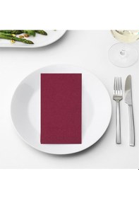 Resim Omnisoft 40x40 cm 1/8 Defter Katlama Servis Peçetesi 50 Adet Bord 