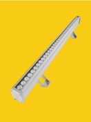 Resim MSV TEKNOLOJİ 100 cm 36 Watt Sarı Amber Işık Wallwasher Duvar Boyama IP65 