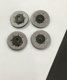 Resim Deri Çanta Çıtçıt Mıknatıslı 2 Li Set Gümüş Gümüş 