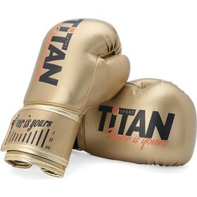 Resim Altın Gold Rengi Boks Eldiveni Çok Renkli 