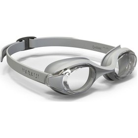 Resim Nabaiji Yüzücü Gözlüğü - Standart Boy - Gri - Şeffaf Camlar - Ready 