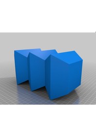 Resim Opencart Katmanlı Elmas Kutu Vazo Sadece Plastik Aparattır 