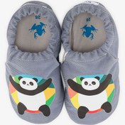 Resim HOPFRÖG Panda Bear Hyper Toz Mavi Barefoot Akıllı Patik 