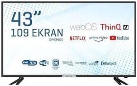 Resim ONVO 43’’ Full HD Webos Smart Led TV, Siyah 
