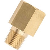 Resim Xindoker Bakır Motor Yağ Basıncı Adaptörü, 1/8 Npt'den 1/8 Bspt'ye Dönüştürücü, Evrensel Sensor Bağlantı Parçası, Cnc İşlenmiş Dayanıklı 