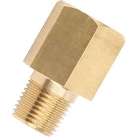 Resim Xindoker Bakır Motor Yağ Basıncı Adaptörü, 1/8 Npt'den 1/8 Bspt'ye Dönüştürücü, Evrensel Sensor Bağlantı Parçası, Cnc İşlenmiş Dayanıklı 