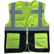 Resim Skygo Yönetici İkaz Yeleği Sarı/Lacivert S Beden 