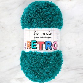 Resim La Mia RETRO Petrol Yeşil El Örgü İpi - LM0820 