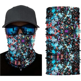 Resim Chaoduo Shop G443421A Style Boyunda Buff Düz Renk Bandana Buffs Outdoor Bisiklet Motosiklet Rüzgar Geçirmez Balaclava Kamuflaj Yüz Maskesi Eşarp Isıtıcı Kalkan## (Yurt Dışından) 