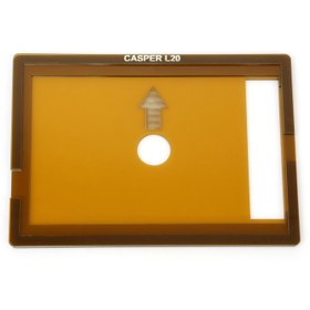 Resim Teknik Evim Casper L20 Tablet Ekranı Laminasyon Hizalama Kalıbı 