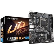 Resim Gigabyte B560M H V2 Intel B560 3200 MHz DDR4 Soket 1200 mATX Anakart 