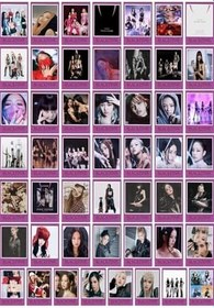 Resim Postifull Blackpink Poster Seti - Born Pink- Yeni Albüm - Duvar Posteri - Yapışkanlı - Duvar Dekoru - 50 Adet; 